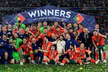 La seleccin de Portugal campeona de la Nations League tras ganar a Espa?a en la tanda de penaltis.