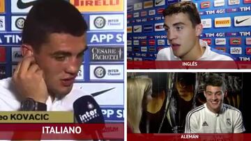 I beg your pardon! Kovacic speaks FIVE languages!