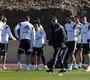 Entrenamiento del Real Madrid en Marruecos