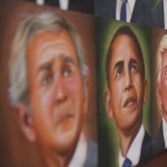 US presidents of the past: Democrat and Republican