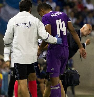 Casemiro is a doubt for the trip to face Las Palmas as he continues to recover from a knock suffered against Espanyol.