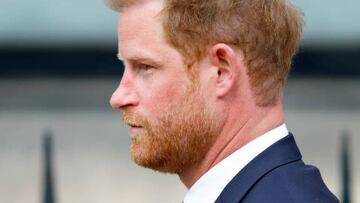 LONDON, UNITED KINGDOM - MARCH 27: (EMBARGOED FOR PUBLICATION IN UK NEWSPAPERS UNTIL 24 HOURS AFTER CREATE DATE AND TIME) Prince Harry, Duke of Sussex departs the Royal Courts of Justice on March 27, 2023 in London, England. Prince Harry is one of several claimants in a lawsuit against Associated Newspapers, publisher of the Daily Mail. (Photo by Max Mumby/Indigo/Getty Images)