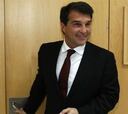 Laporta: "El Barça es más fuerte que el Manchester"