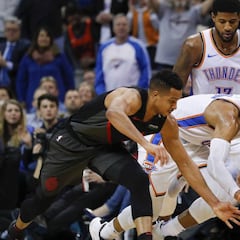 George y Westbrook hacen que los Thunder recuperen el brillo