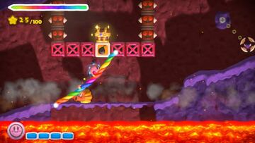 Captura de pantalla - Kirby and the Rainbow Curse (WiiU)