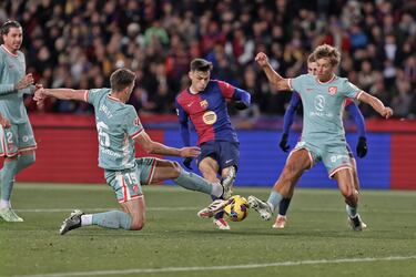 A pesar de la derrota, el canario hizo un gran partido, con gol incluido