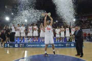 El 27 de septiembre de 2014 conquistaron la final de la Supercopa de España frente al Barcelona en el que sería el comienzo de una serie de cinco triunfos en un año