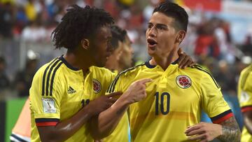Colombia clasifica directo al Mundial y Perú a repechaje