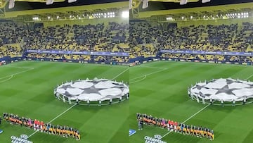 Error garrafal en la transmisión de la Champions League para el Villarreal