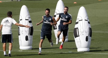 Isco y Carvajal. 