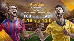 FC Barcelona vs. Cádiz CF: horario, TV, estadísticas, clasificación y pronósticos