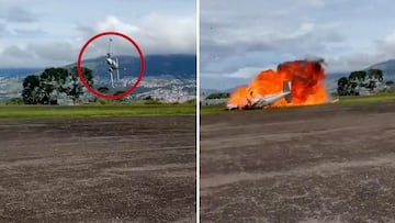 Una avioneta se estrella en Venezuela intentando despegar: el impacto es brutal