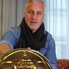 ¿Qué fue de David Ginola, el último presentador de la gala del Balón de Oro?
