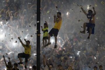 Boca Juniors igualó en la Bombonera ante River Plate 0-0 en la semifinal de ida de la Copa Sudamericana. 