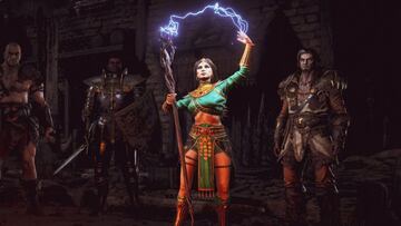 Diablo 2: Resurrected detalla a las hechiceras en un nuevo tráiler