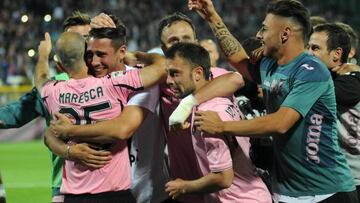 El Palermo se salva y el Lazio pierde ante la Fiorentina