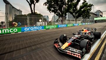 GP de Singapur F1: horario, TV y dónde ver la carrera de Checo Pérez hoy en vivo online