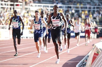 Fontes llega segundo tras Cheruiyot.