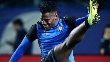 Duván Zapata, goleador de Atalanta