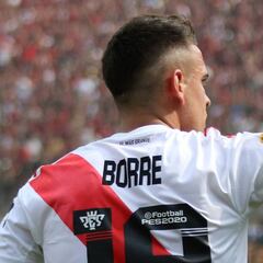 Santos Borré, por el doblete que no ganaron Teo y Ángel