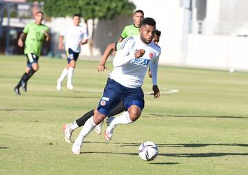 Los dirigidos por Reinaldo Rueda continúan su preparación para el juego vs Honduras y disputaron dos partidos amistosos en el Romelio Martínez.