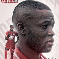 Jader Quiñones, primer fichaje del América de Lucas González