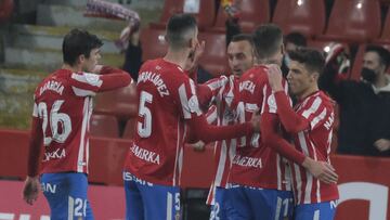 Un gol de Djuka en la prórroga mantiene vivo al Sporting