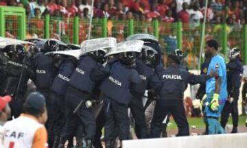 Incidentes en el partido Guinea Ecuatorial-Ghana