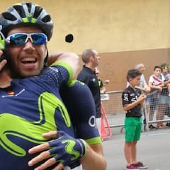 Herrada: "Valverde controló, sólo he tenido que disfrutarlo"