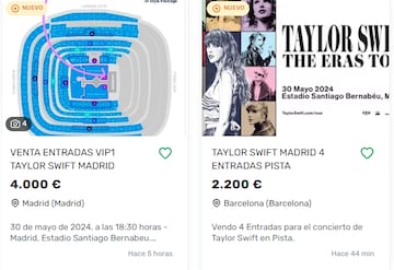 Indignación en redes por el concierto de Taylor Swift en el nuevo Bernabéu