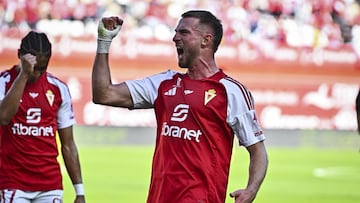 Flakus dio la victoria a los granas con su gol.