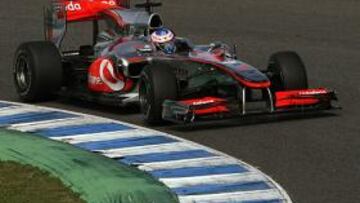 Jenson Button, el más rápido en en Jerez; Alonso sexto