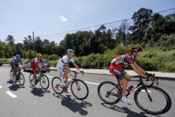 Cuarta Etapa de la Vuelta España entre Lalín y Fisterra