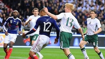 El 18 de noviembre de 2009 no se olvida en Irlanda, porque la selección estaba cerca calificar al Mundial, gracias al tanto de Robbie Keane, sin embargo, al minuto 103, Thierry Henry logró darle la vuelta al marcador global con su anotación con la mano, la cual dejó sin su boleto a los Verdes, mientras que Francia se fue al Mundial. 