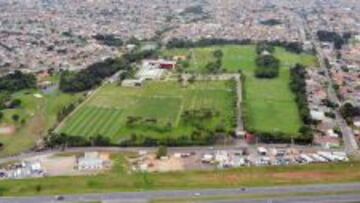 MODERNIDAD PARA LA ROJA. La Selección disfrutará de su estancia en Brasil en la Ciudad Deportiva del Atlético Paranaense.