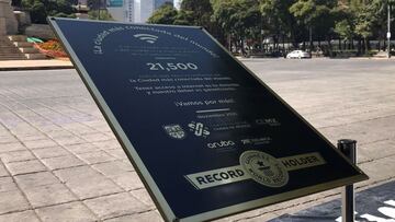 CDMX recibe Récord Guinness por wifi gratuito