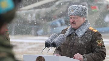 El presidente de Bielorrusia, Alexander Lukashenko.