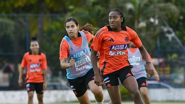 Daniela Caracas se pierde el amistoso de Colombia ante Argentina por lesión.