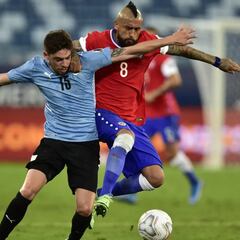 “Siempre he intentado aprender de él”: es la gran estrella de Uruguay y admira a Vidal