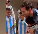 El gesto de Messi que Chile aplaude: la reacción de los hijos de Vidal es imperdible