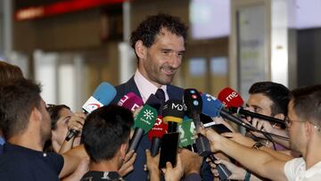 Jorge Garbajosa, presidente de la Federación Española de Baloncesto.