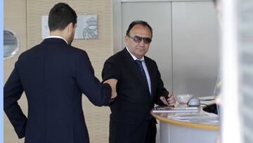 García Quilón, en el Bernabéu para tratar el futuro de Medrán