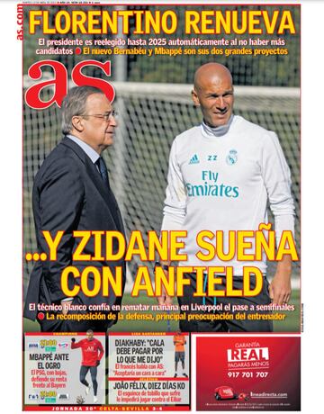 Las portadas de AS de abril