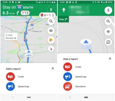 Google Maps diferenciará los atascos por retenciones de los accidentes