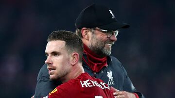 Klopp's never-say-die attitude is now part of Liverpool's identity, says Jordan Henderson