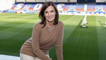 Amaia Gorostiza, presidenta del Eibar.