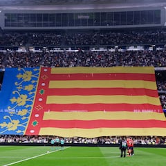 La eterna Senyera del Bernabéu