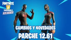 Fortnite - Notas del parche 12.61: cambios y novedades