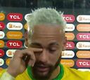 Neymar se derrumba en plena entrevista y Brasil entera se emociona