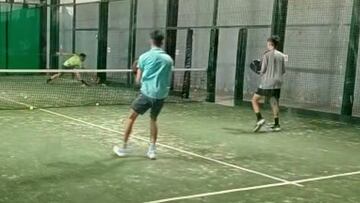 Con un jugador de élite: así entrenan las promesas chilenas en Madrid